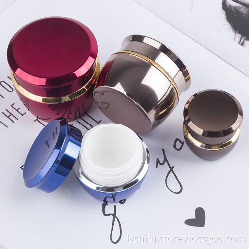 Easy Cleaning Anodized Aluminum Cream Bottle